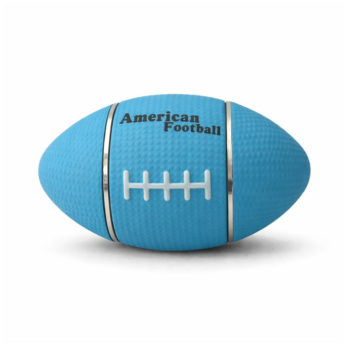 Football Design 3-Part Tobacco Grinder – Display of 6 pcs Display Pack Super Supplys Inc