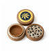 Bamboo Tobacco Grinder – 3-Part-6CT In A Display Display Pack Super Supplys Inc