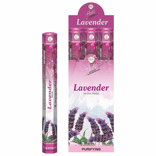 Flute Lavender Incense Sticks Odour Eliminator SunGlow