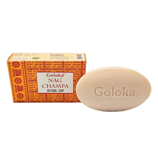 Goloka Herbal Natural Soap 75G Soap SunGlow Goloka Nag Champa Natural Soap 75G