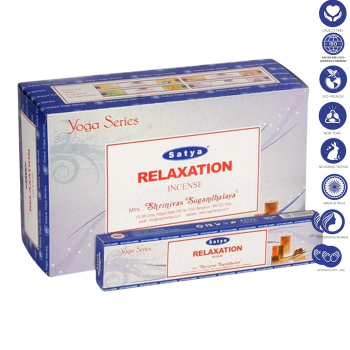 Satya | Incense Sticks 15g Incense SunGlow Relaxation