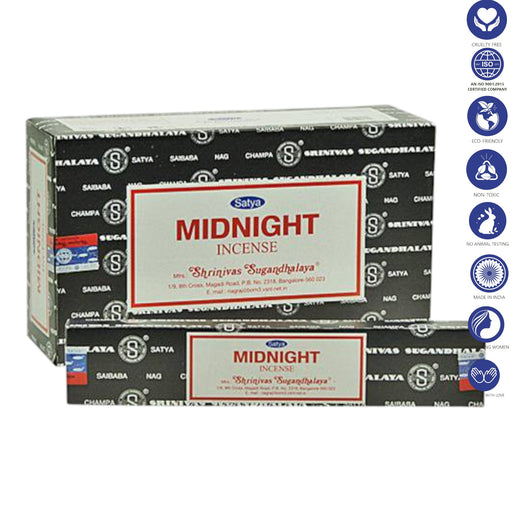 Satya | Incense Sticks 15g Incense SunGlow Midnight