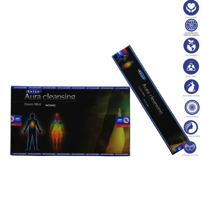 Satya | Incense Sticks 15g Incense SunGlow Aura Cleasning