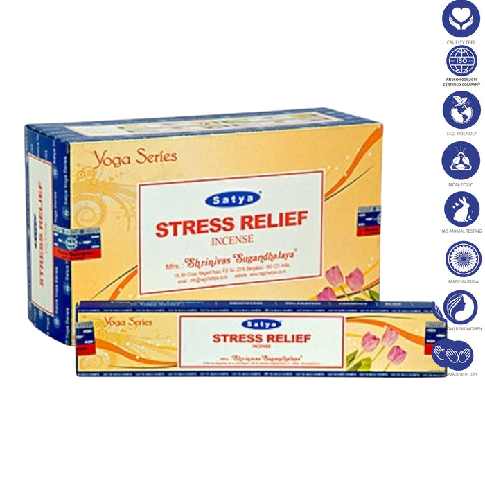 Satya | Incense Sticks 15g Incense SunGlow Stress Relief