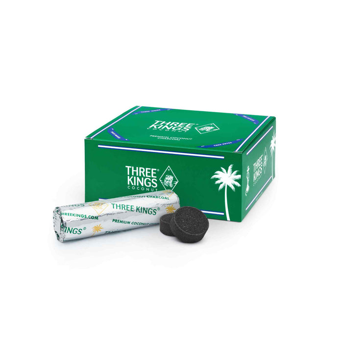 Three Kings | 33mm Coconut Charcoal Tablets Charcoal SunGlow