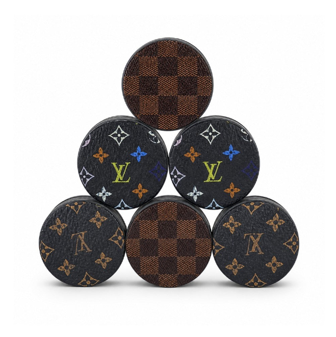 Luxury Design 63mm Zinc 4 Pcs Grinder-6 Pcs In A Display Display Pack Super Supplys Inc