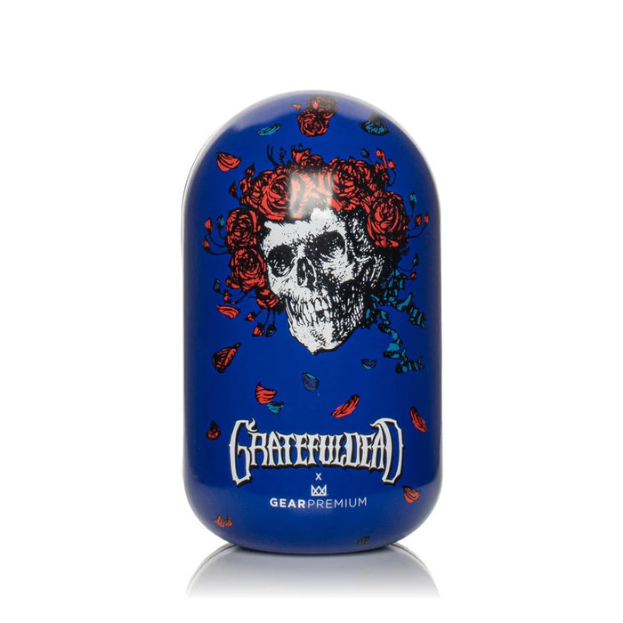 Grateful Dead x GEAR Premium® | 4.5" Bertha Spoon Hand Pipe In Collectible Tin Glass Pipe West Coast Gifts