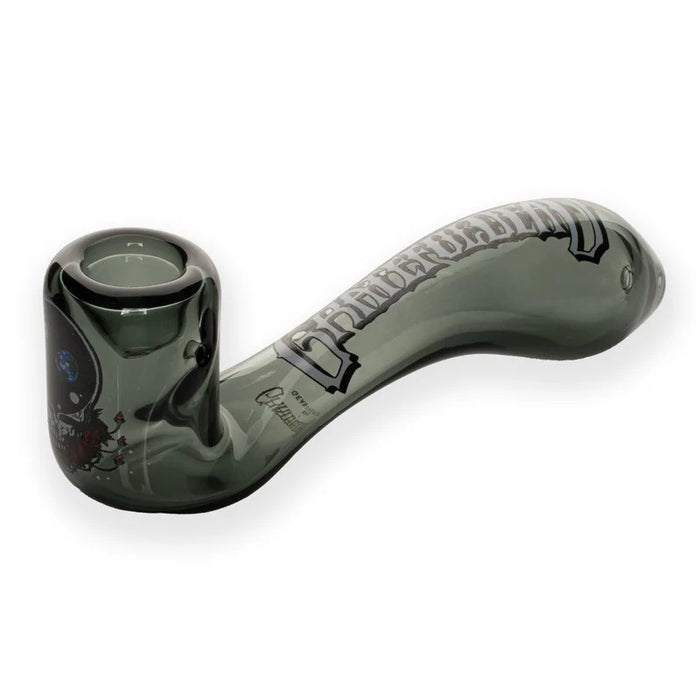 Grateful Dead x GEAR Premium® | 5.5" Space Your Face Sherlock Hand Pipe In Collectible Tin Glass Pipe West Coast Gifts