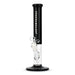 Red Eye Glass® | 11.5" Tall Black Frontside Straight Tube Glass Bong West Coast Gifts