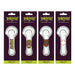 Bongjour!™ | 3.75" Clear Hand Pipe w/Decal (Assorted Decal 8 Pack) Glass Pipe West Coast Gifts