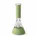 Braided Grip 12.5” 7mm Beaker Bong Glass Bong Super Supplys Inc Green