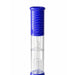 12” Dual Chamber Showerhead Perc Beaker Bong – Assorted Colors Glass Bong Super Supplys Inc