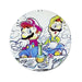 63*42mm ToonCloud Zinc Grinder-6 Assorted Design-6 Pcs/Display Display Pack Super Supplys Inc