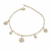 18K GOLD CHARMED BRACELET Jewelry The Kush Girls