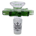Glass Marijuana Bowl - 14 mm Bowl · Popper Maple Craft Inc Green