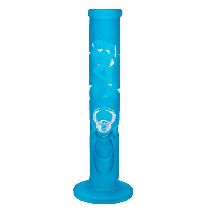 Stripper 10 Inches Premium Glass Bong Glass Bong Maple Craft Inc Sky Blue
