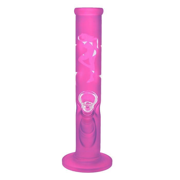 Stripper 10 Inches Premium Glass Bong Glass Bong Maple Craft Inc Pink