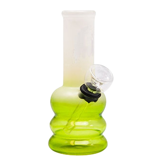 5" Groove Glow Mini Glass Bong Glass Bong Maple Craft Inc Green