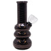 5" Netted Mini Glass Bong Glass Bong Maple Craft Inc Black