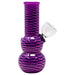 5" Netted Mini Glass Bong Glass Bong Maple Craft Inc Purple