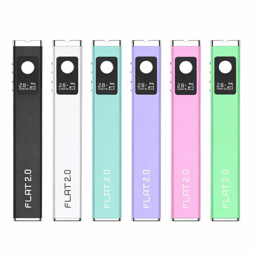 Yocan® | Flat 2.0 Battery – 12ct Display Vaporizer Smoking Cat Distribution(S)