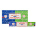 Satya Nag Champa + Spicy Patchouli 16G Incense Display of 12 Incense Maple Craft Inc
