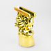 Smoke Island | 102mm Gold Metal Grinder 4-Part (GS 2803) – Display / 6 Pack Display Pack LEHIGH WHOLESALE
