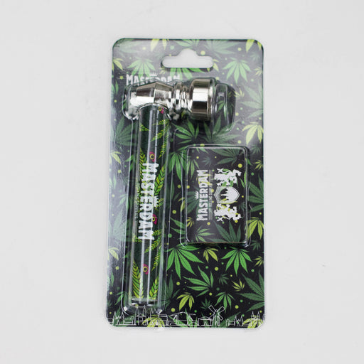 Glass Pipe with Screen Blister Pack (GS 2681) – Masterdam Display / 24 Pack Glass Pipe LEHIGH WHOLESALE