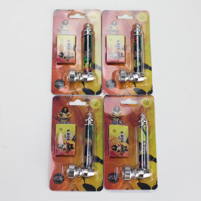 Metal Pipe with Silver Screen – Blister Pack Display / 24 Pack Metal Pipe LEHIGH WHOLESALE Bob Cone