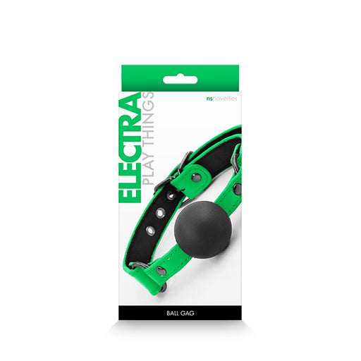 NS - Electra - Ball Gag - Green Adult Toy JAL