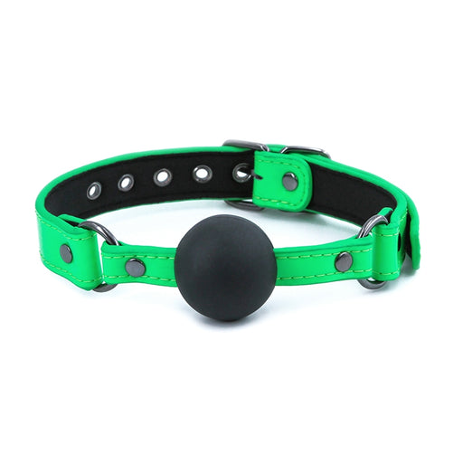 NS - Electra - Ball Gag - Green Adult Toy JAL
