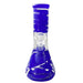 8” Color Spiral Beaker Bong – Built-In Perc Glass Bong Super Supplys Inc