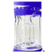 8” Color Spiral Beaker Bong – Built-In Perc Glass Bong Super Supplys Inc
