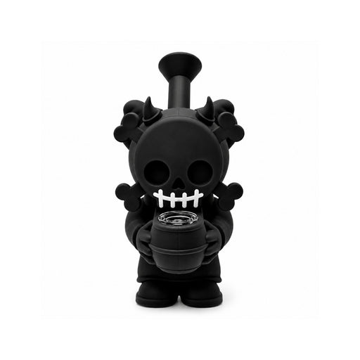 6" Devil Skull Silicone Water Pipe Resin · Silicone · Plastic Bong Super Supplys Inc