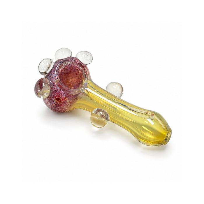 5" Bubble Dot Glass Hand Pipe Display Jar – 20 Count Glass Pipe Super Supplys Inc