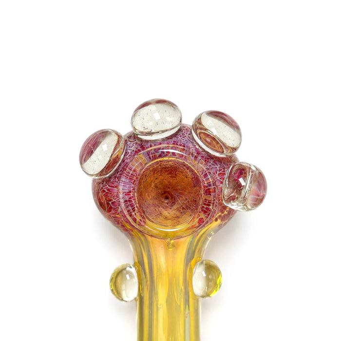 5" Bubble Dot Glass Hand Pipe Display Jar – 20 Count Glass Pipe Super Supplys Inc