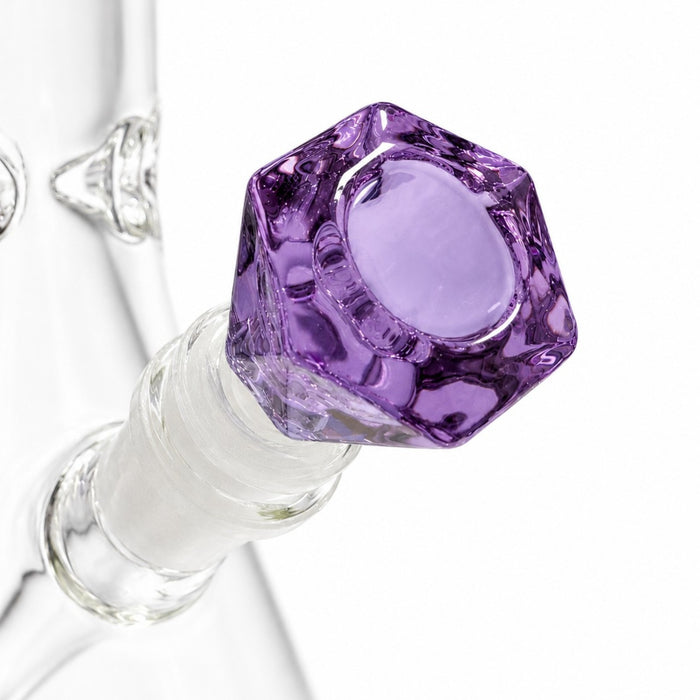 Fortune | 14mm Faceted Diamond Bowl Piece Bowl · Popper Fortune