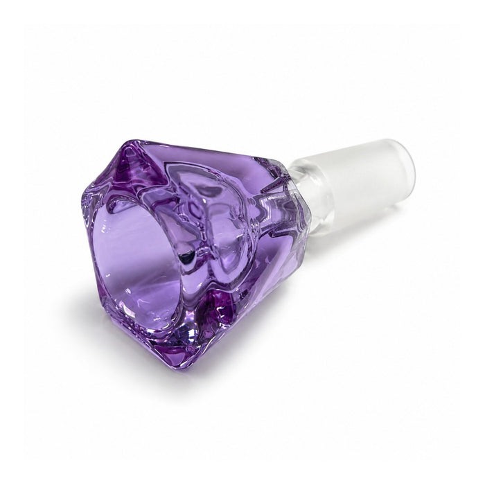Fortune | 14mm Faceted Diamond Bowl Piece Bowl · Popper Fortune