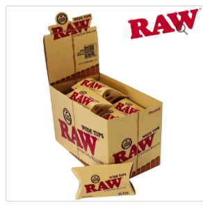 RAW WIDE PRE-ROLLED UNBLEACHED TIPS Filter Tip NIBO Distribution