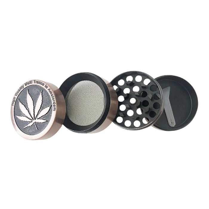 Misfit Pocket Mill 40mm*38mm Zinc Grinder-12 Pcs/Display Display Pack Super Supplys Inc