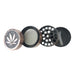 Misfit Pocket Mill 40mm*38mm Zinc Grinder-12 Pcs/Display Display Pack Super Supplys Inc