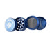 Dank Leaf Pocket Mill™ 40mm*38mm Zinc Grinder-12 Pcs/Display Display Pack Super Supplys Inc