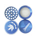 Dank Leaf Pocket Mill™ 40mm*38mm Zinc Grinder-12 Pcs/Display Display Pack Super Supplys Inc
