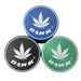 Dank Leaf Pocket Mill™ 40mm*38mm Zinc Grinder-12 Pcs/Display Display Pack Super Supplys Inc