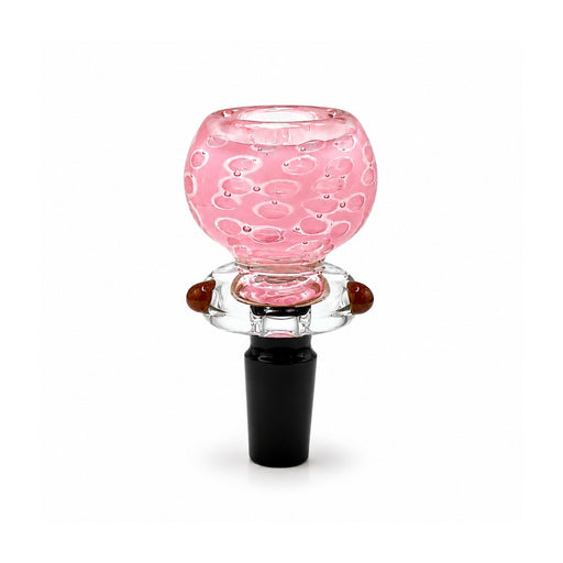 14mm Bubble Marble Bowl Piece Bowl · Popper Super Supplys Inc Pink