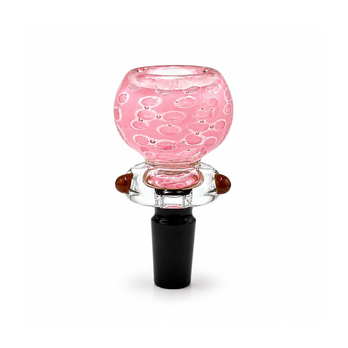 14mm Bubble Marble Bowl Piece Bowl · Popper Super Supplys Inc Pink