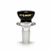 Dank 14mm Colour Bowl Piece Bowl · Popper Super Supplys Inc Black