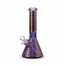 12.5" Plaid Beaker Bong with Gift Box Glass Bong Super Supplys Inc Blue
