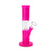 8" Frosted Percolator Tube Water Pipe Glass Bong Super Supplys Inc Pink