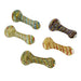 3-1/2" PrismFlow Heavy Glass Pipe-Assorted-2CT Glass Pipe Super Supplys Inc
